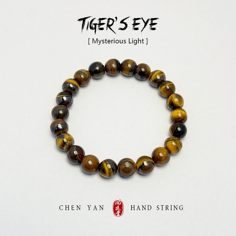 Oriental Bracelet Hand String - "Tiger's Eye"（1）